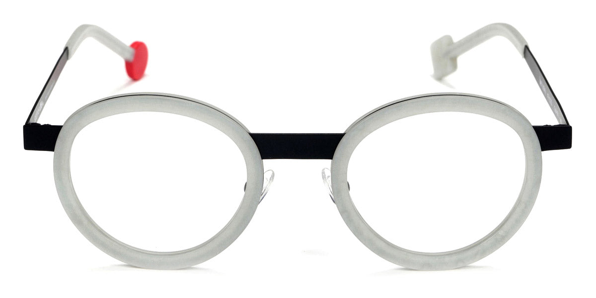 Sabine Be® Be Lucky SB Be Lucky 671 47 - Matte Marbled Silver Grey / Satin Midnight Blue Eyeglasses