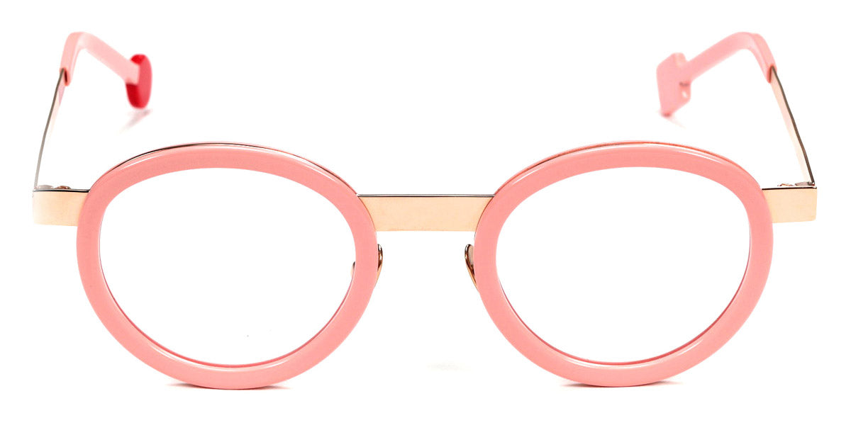 Sabine Be® Be Lucky SB Be Lucky 673 47 - Shiny Solid Peach / Polished Rose Gold Eyeglasses