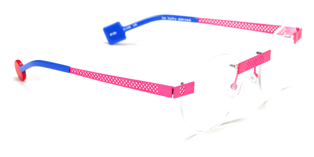 Sabine Be® Be Lucky Pierced SB Be Lucky Pierced 126 51 - Satin Neon Pink Eyeglasses