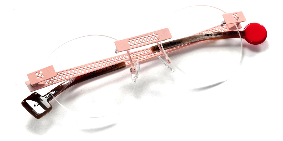 Sabine Be® Be Lucky Pierced SB Be Lucky Pierced 207 51 - Satin Salmon Eyeglasses