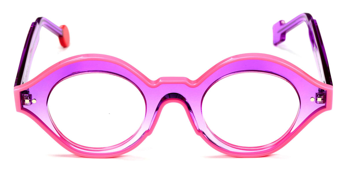 Sabine Be® Be Smile Line SB Be Smile Line 663 46 - Shiny Purple Gradient / Shiny Neon Pink Eyeglasses