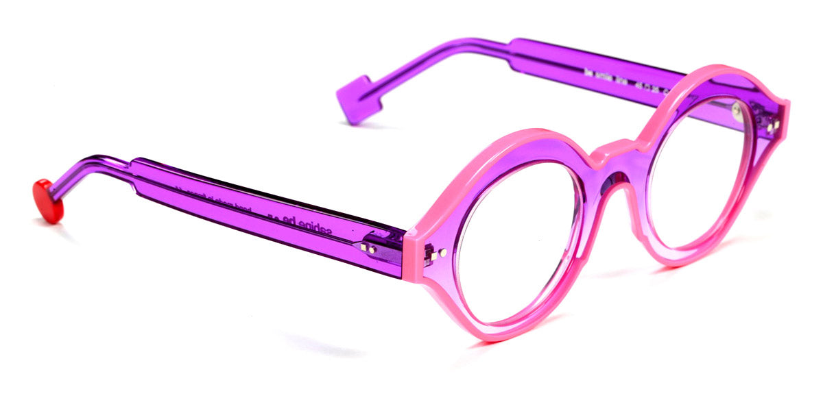 Sabine Be® Be Smile Line SB Be Smile Line 663 46 - Shiny Purple Gradient / Shiny Neon Pink Eyeglasses