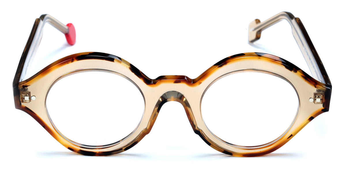 Sabine Be® Be Smile Line SB Be Smile Line 714 46 - Shiny Translucent Cognac / Shiny Fawn Tortoise Eyeglasses