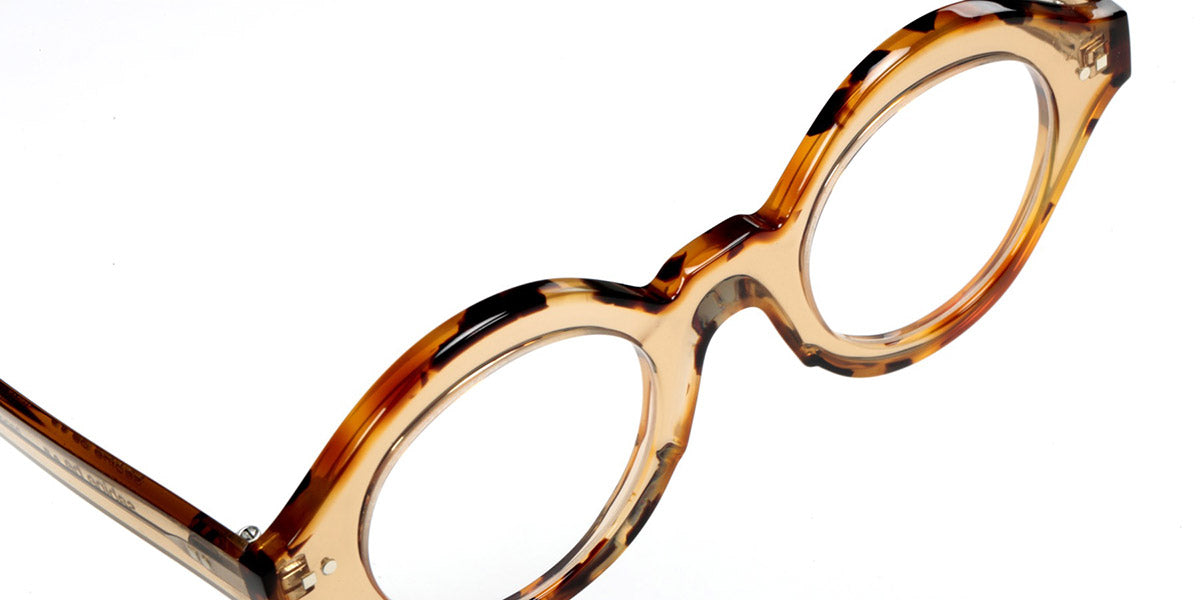 Sabine Be® Be Smile Line SB Be Smile Line 714 46 - Shiny Translucent Cognac / Shiny Fawn Tortoise Eyeglasses