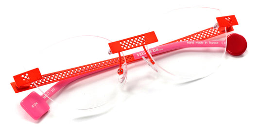 Sabine Be® Be String Pierced SB Be String Pierced 124 56 - Satin Neon Orange Eyeglasses