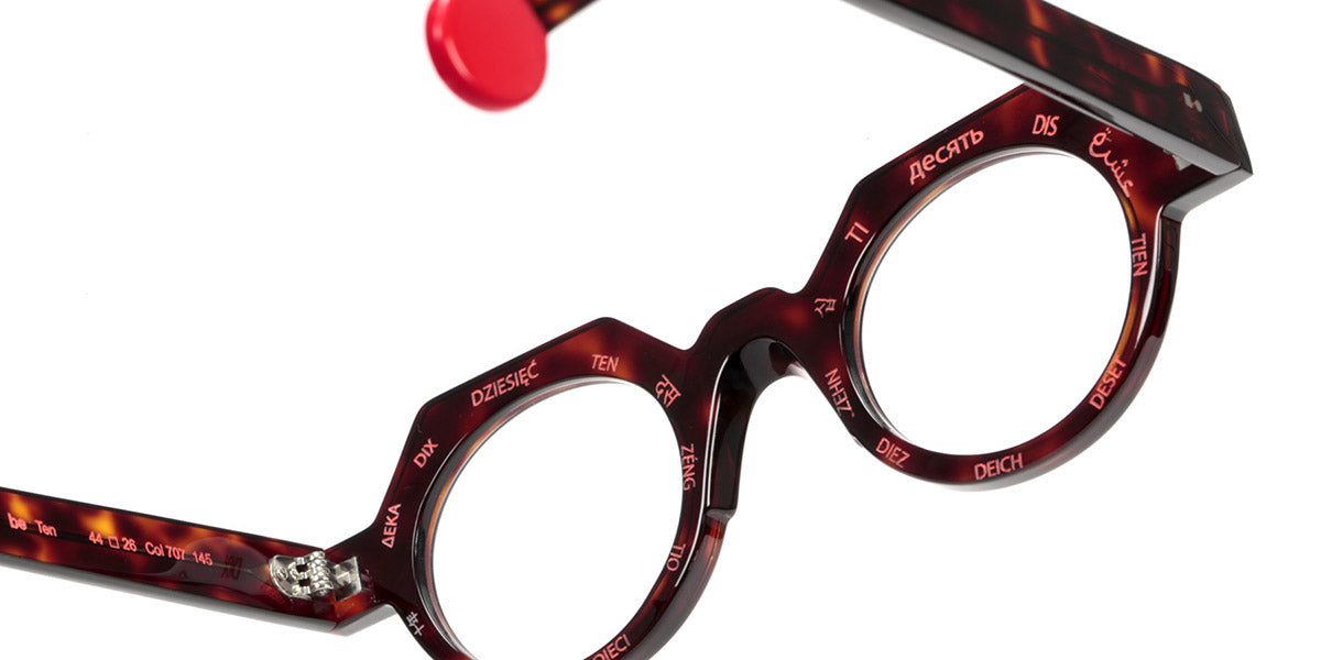 Sabine Be® Be Ten SB Be Ten 707 44 - Shiny Cherry Tortoiseshell Eyeglasses