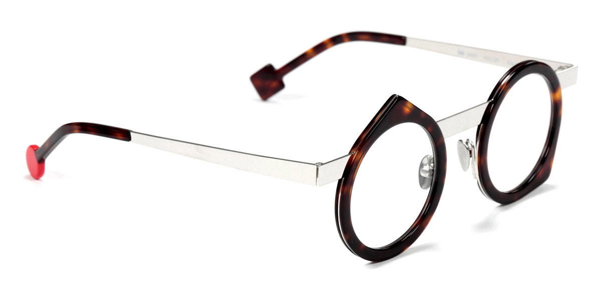 Sabine Be® Be Yoon SB Be Yoon 666 43 - Shiny Cherry Tortoiseshell / Polished Palladium Eyeglasses