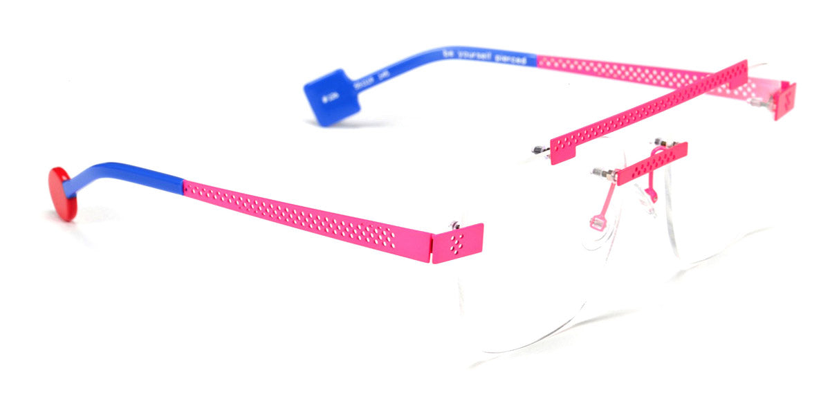 Sabine Be® Be Yourself Pierced SB Be Yourself Pierced 126 55 - Satin Neon Pink Eyeglasses