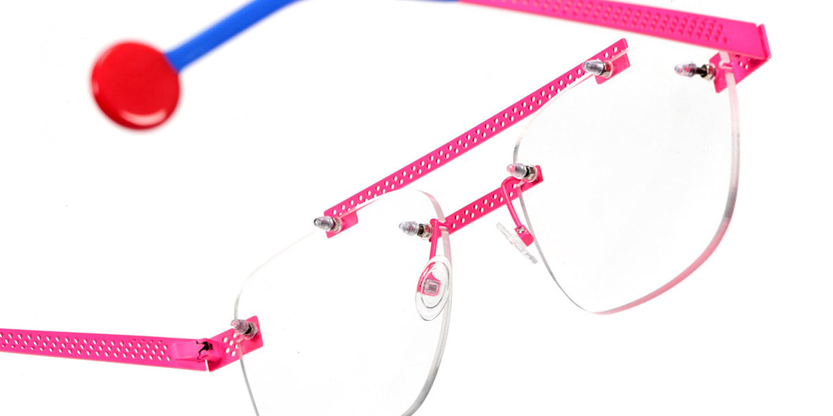 Sabine Be® Be Yourself Pierced SB Be Yourself Pierced 126 55 - Satin Neon Pink Eyeglasses