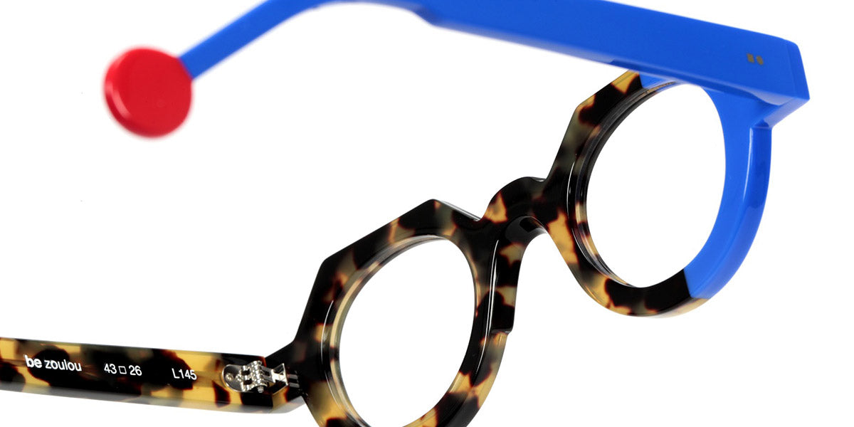 Sabine Be® Be Zoulou SB Be Zoulou 753 43 - Shiny Tokyo Tortoiseshell / Shiny Majorelle Blue Eyeglasses