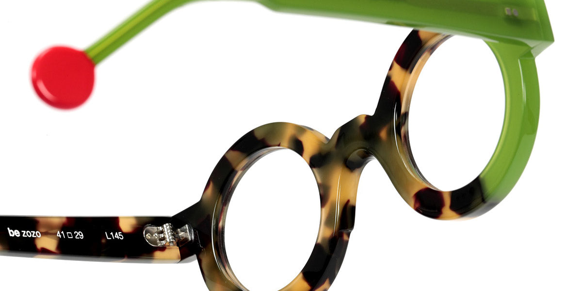 Sabine Be® Be Zozo SB Be Zozo 749 41 - Shiny Khaki Tortoiseshell / Shiny Opal Khaki Eyeglasses