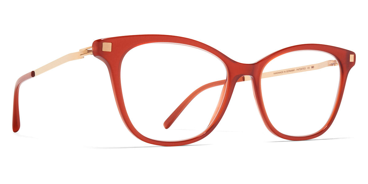 Mykita® SESI MYK SESI C152 Milky Peach/Champagne Gold 49 - C152 Milky Peach/Champagne Gold Eyeglasses