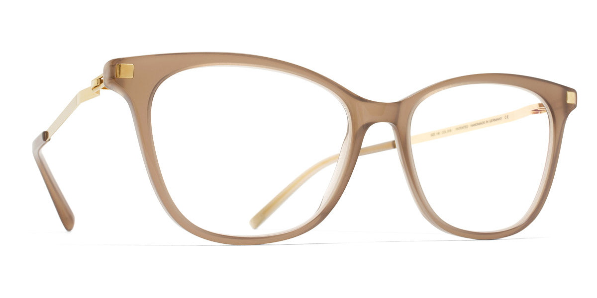 Mykita® SESI MYK SESI C7 Taupe/Glossy Gold 49 - C7 Taupe/Glossy Gold Eyeglasses