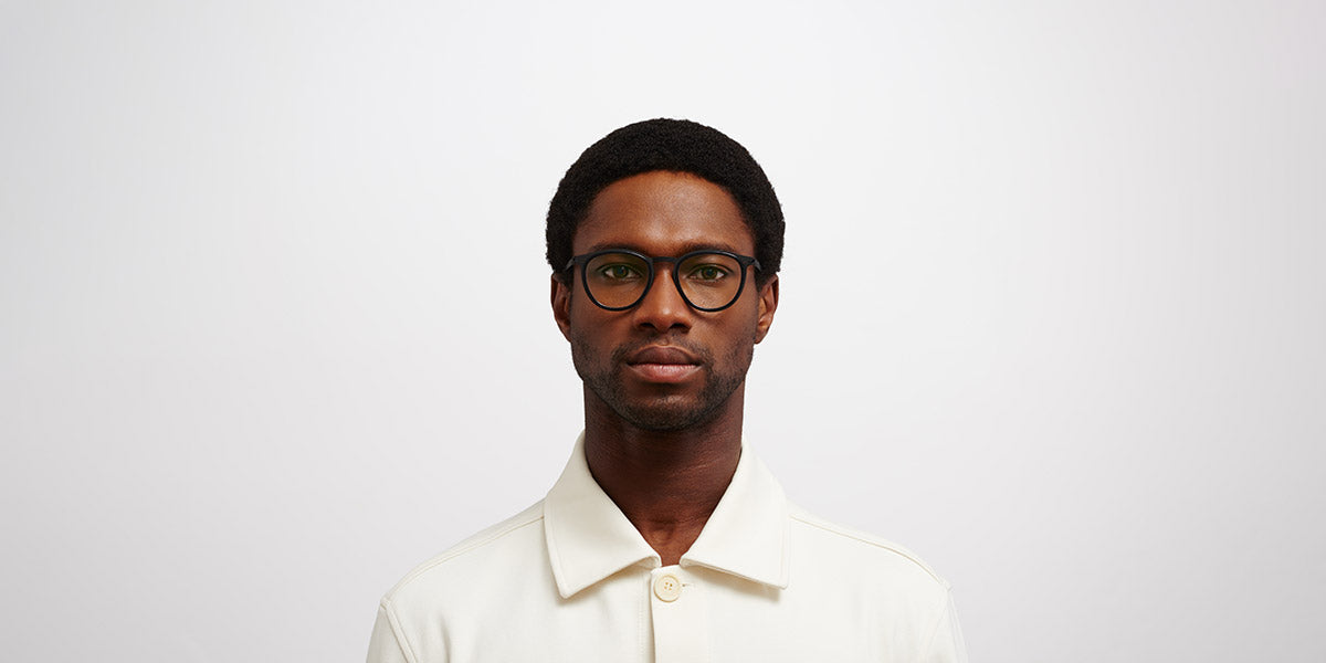 Mykita® SIWA MYK SIWA A6 Black/Black 47 - A6 Black/Black Eyeglasses