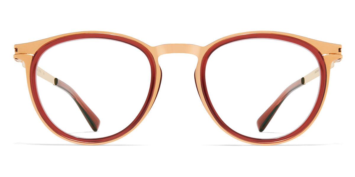 Mykita® SIWA MYK SIWA A60 Champagne Gold/Pine Honey 47 - A60 Champagne Gold/Pine Honey Eyeglasses