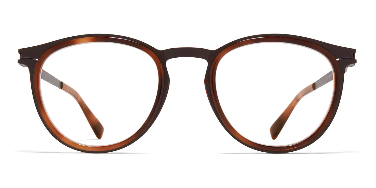 Mykita® SIWA MYK SIWA A61 Dark Brown/Zanzibar 47 - A61 Dark Brown/Zanzibar Eyeglasses