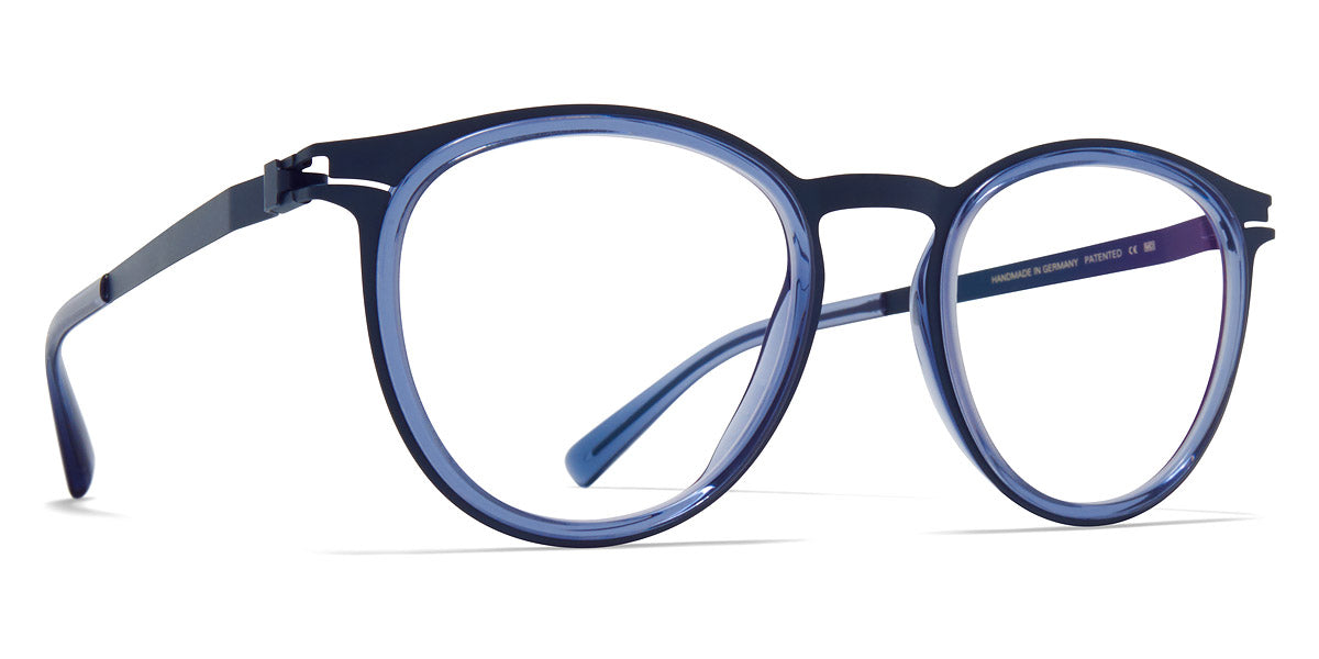 Mykita® SIWA MYK SIWA A62 Indigo/Deep Ocean 47 - A62 Indigo/Deep Ocean Eyeglasses