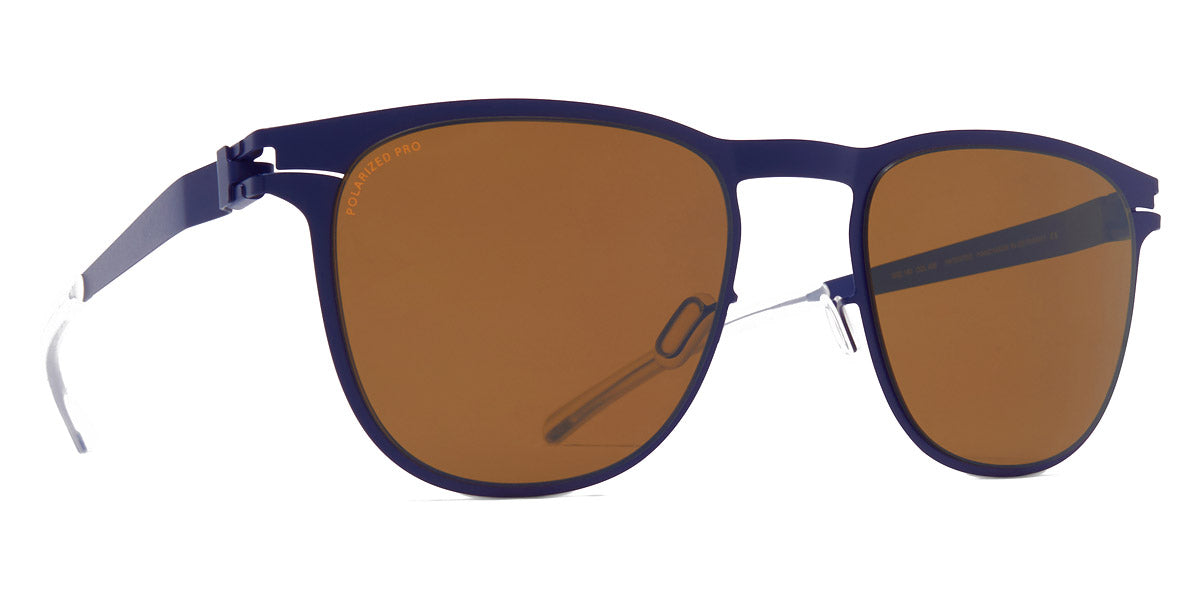 Mykita® STANLEY MYK STANLEY Blue Velvet / Polarized Pro Amber Brown 52 - Blue Velvet / Polarized Pro Amber Brown Sunglasses