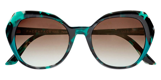 Face A Face® STEAM 1 FAF STEAM 1 6154 51 - Black Turquoise Granite (6154) Sunglasses