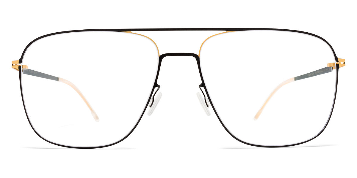 Mykita® STEEN MYK STEEN Gold/Jet Black 56 - Gold/Jet Black Eyeglasses