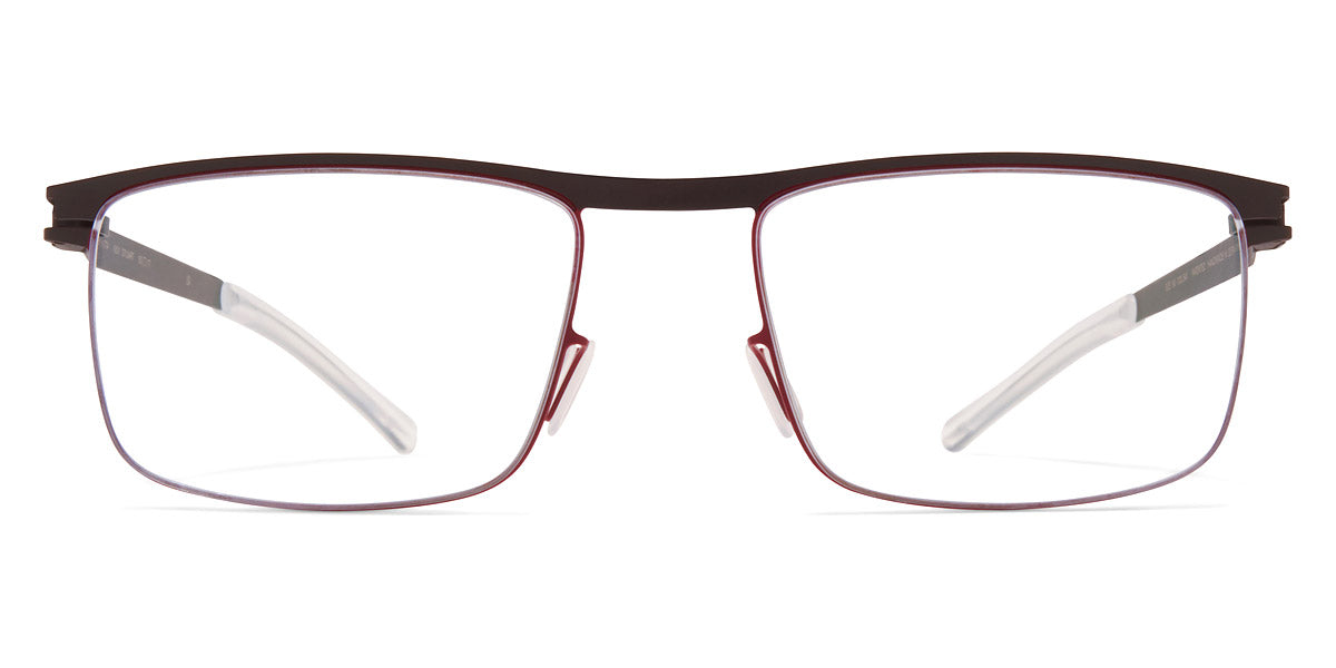 Mykita® STUART MYK STUART Ebony Brown/Cranberry 52 - Ebony Brown/Cranberry Eyeglasses