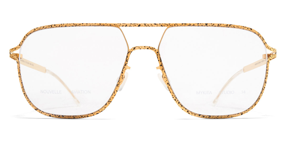 Mykita® STUDIO14.1 MYK STUDIO14.1 Gold/Black Terrazzo 57 - Gold/Black Terrazzo Eyeglasses