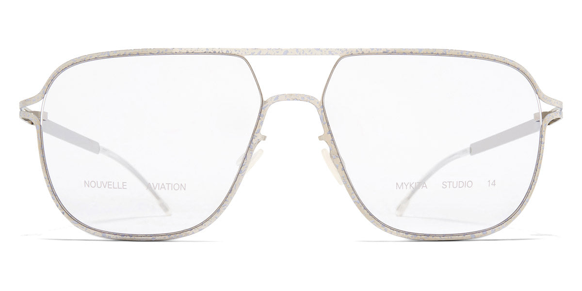 Mykita® STUDIO14.1 MYK STUDIO14.1 Silver/Pastel Grey Terrazzo 57 - Silver/Pastel Grey Terrazzo Eyeglasses