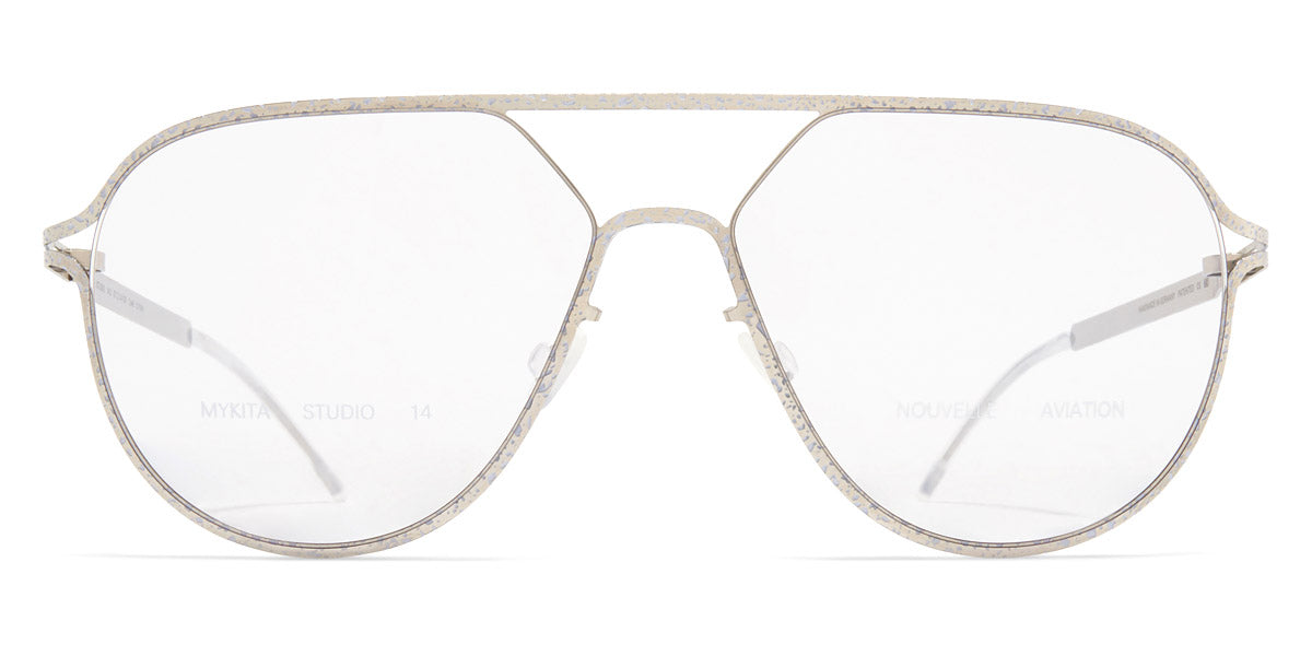 Mykita® STUDIO14.2 MYK STUDIO14.2 Silver/Pastel Grey Terrazzo 57 - Silver/Pastel Grey Terrazzo Eyeglasses