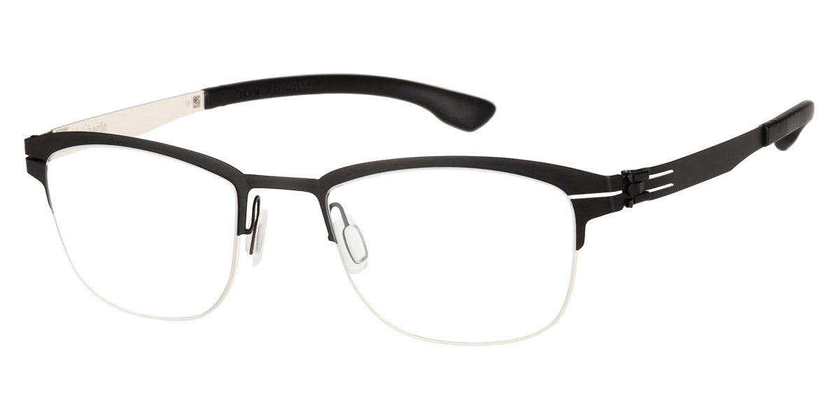 Ic! Berlin® Sulley Off White Black Valley 48 Eyeglasses