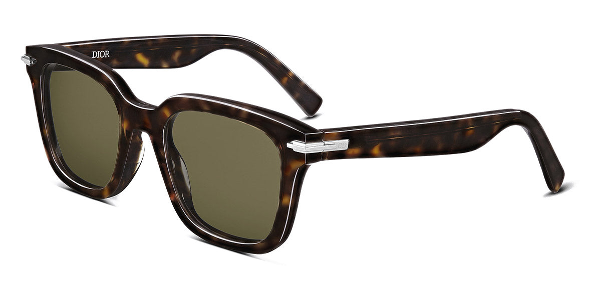 Dior® DiorBlackSuit S10I D SUTS10IXM 20C0 51 - Brown Tortoiseshell-Effect Sunglasses