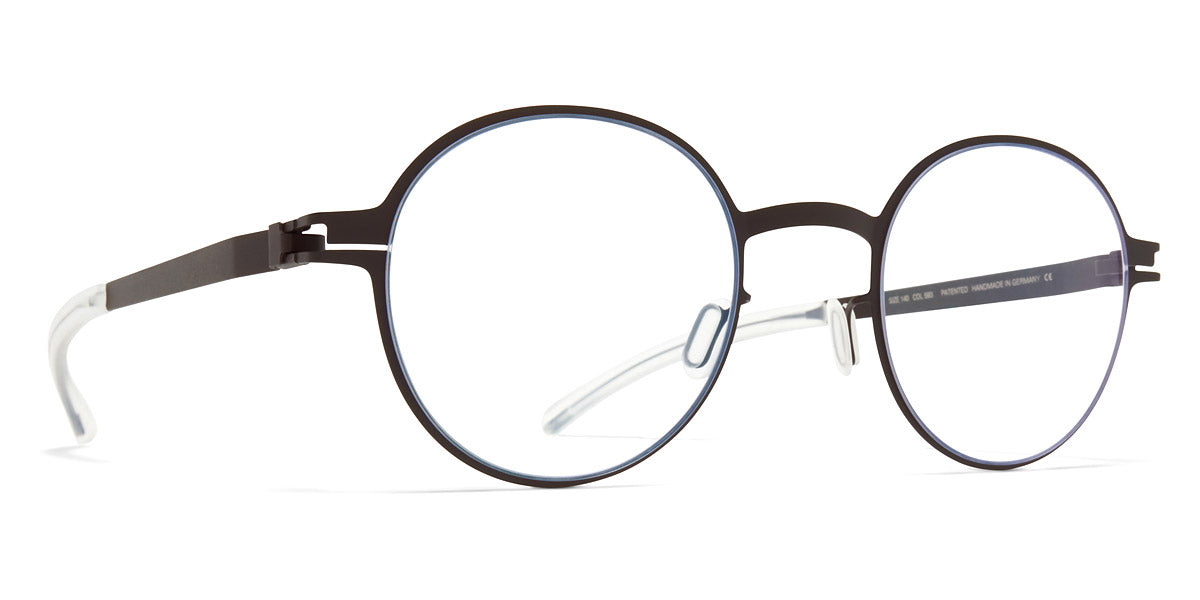 Mykita® TANNER MYK TANNER Ebony Brown 46 - Ebony Brown Eyeglasses