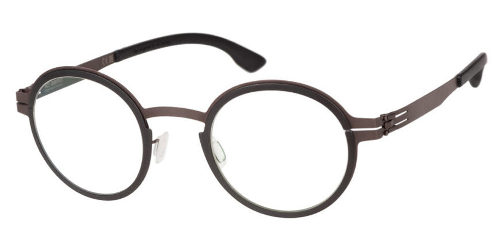 Ic! Berlin®  Thulium ICB Thulium IC5142 05A 45 - Teak-Black Eyeglasses