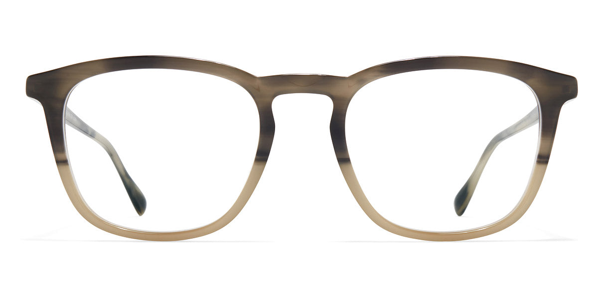 Mykita® TIWA MYK TIWA C174 Striped Grey Gradient/Pearl 50 - C174 Striped Grey Gradient/Pearl Eyeglasses