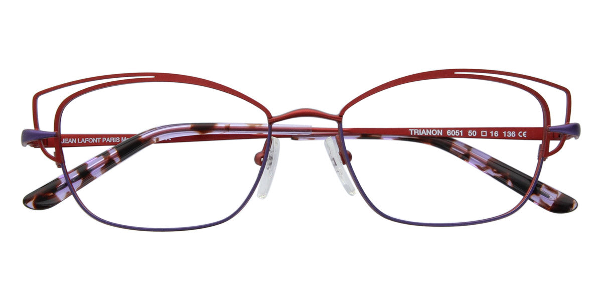 Lafont® Trianon LAF TRIANON 6051 50 - Red 6051 Eyeglasses