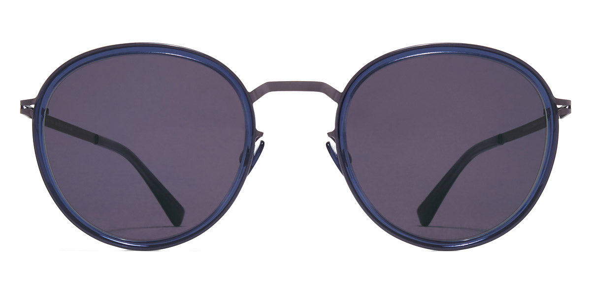 Mykita® TUVA MYK TUVA A66 Blackberry/Deep Ocean / Cool Grey Solid 48 - A66 Blackberry/Deep Ocean / Cool Grey Solid Sunglasses