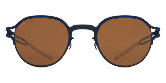 Mykita® VAASA MYK VAASA Indigo/Yale Blue / Polarized Pro Amber Brown 47 - Indigo/Yale Blue / Polarized Pro Amber Brown Sunglasses