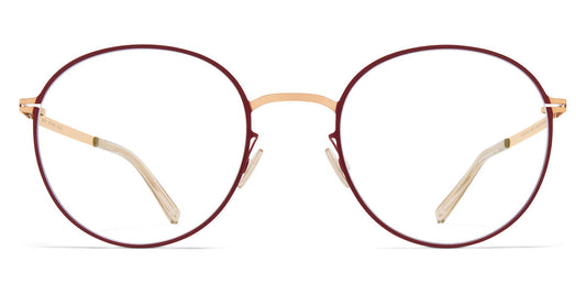 Mykita® VABO MYK VABO Champagne Gold/Cranberry 50 - Champagne Gold/Cranberry Eyeglasses