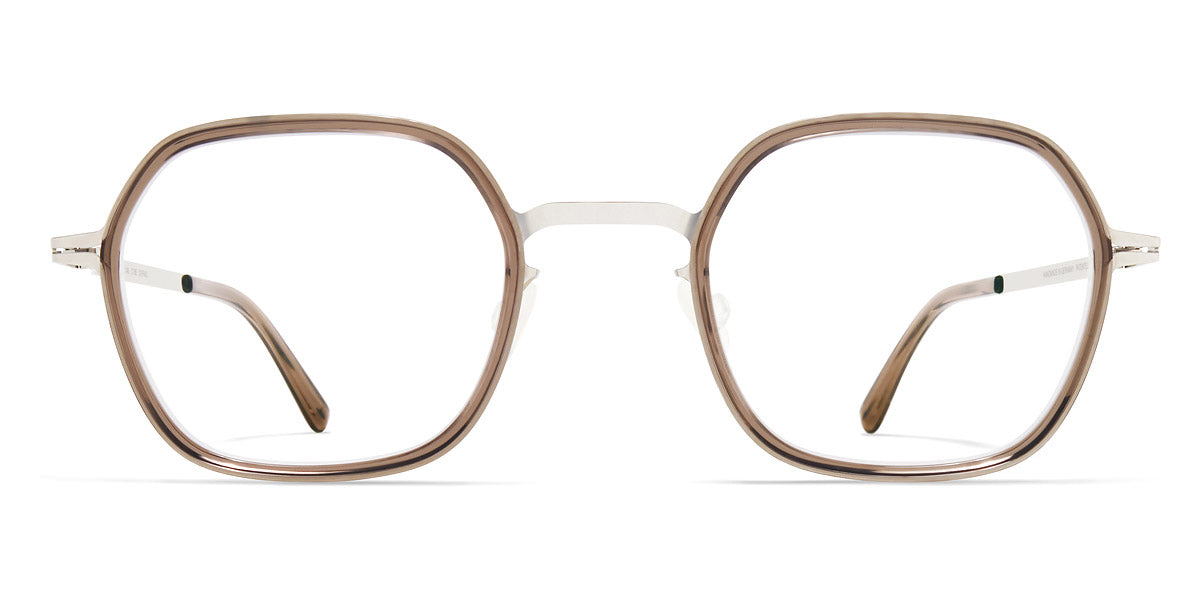 Mykita® VEN MYK VEN A74 Shiny Silver/Clear Ash 48 - A74 Shiny Silver/Clear Ash Eyeglasses