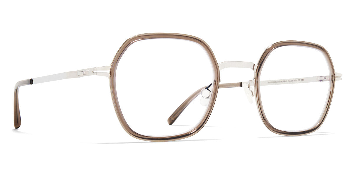 Mykita® VEN MYK VEN A74 Shiny Silver/Clear Ash 48 - A74 Shiny Silver/Clear Ash Eyeglasses