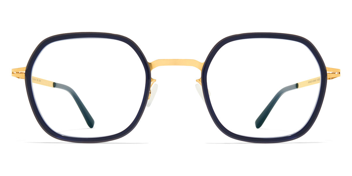 Mykita® VEN MYK VEN A76 Glossy Gold/Milky Indigo 48 - A76 Glossy Gold/Milky Indigo Eyeglasses