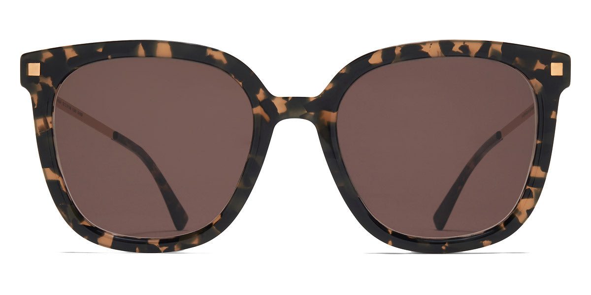 Mykita® VISKA MYK VISKA C22 Antigua/Champagne Gold / Brown Solid 53 - C22 Antigua/Champagne Gold / Brown Solid Sunglasses