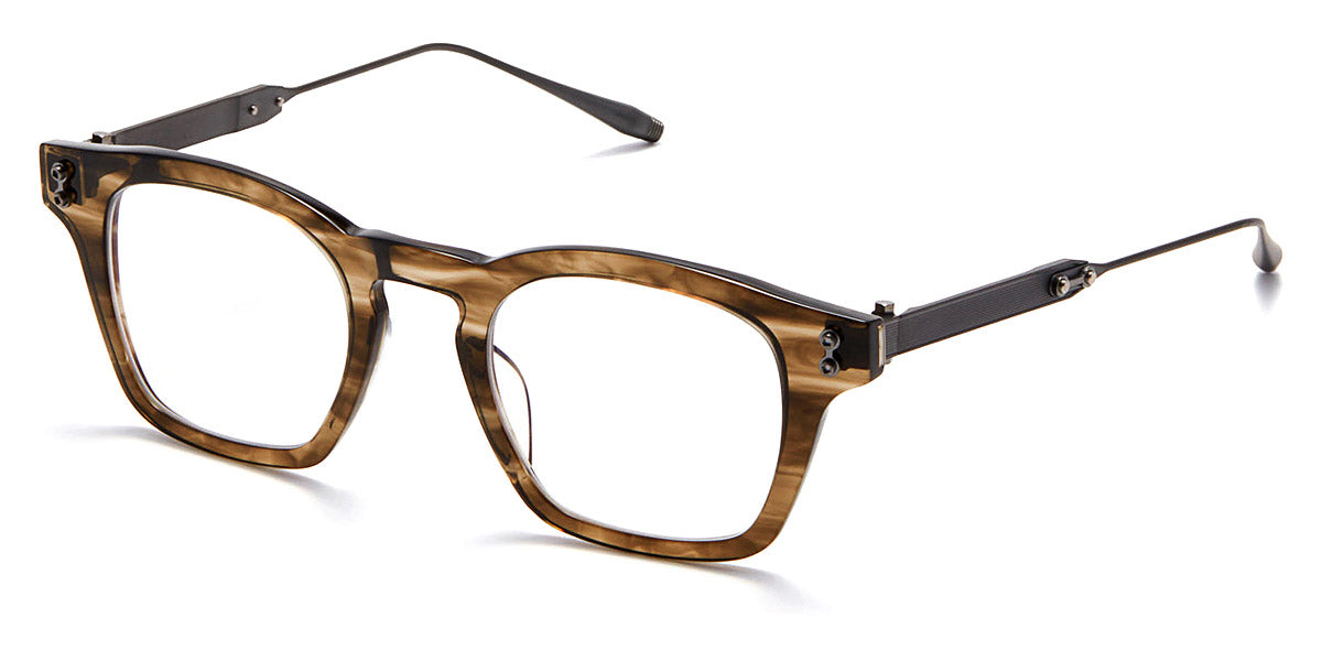 AKONI® Wise AKO Wise 418C 45 - Green Tortoise Swirl Eyeglasses