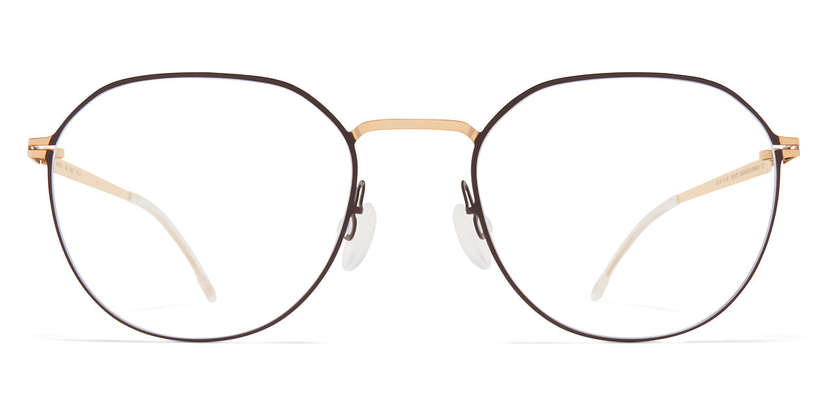 Mykita® YNGVE MYK YNGVE Champagne Gold/Dark Brown 48 - Champagne Gold/Dark Brown Eyeglasses