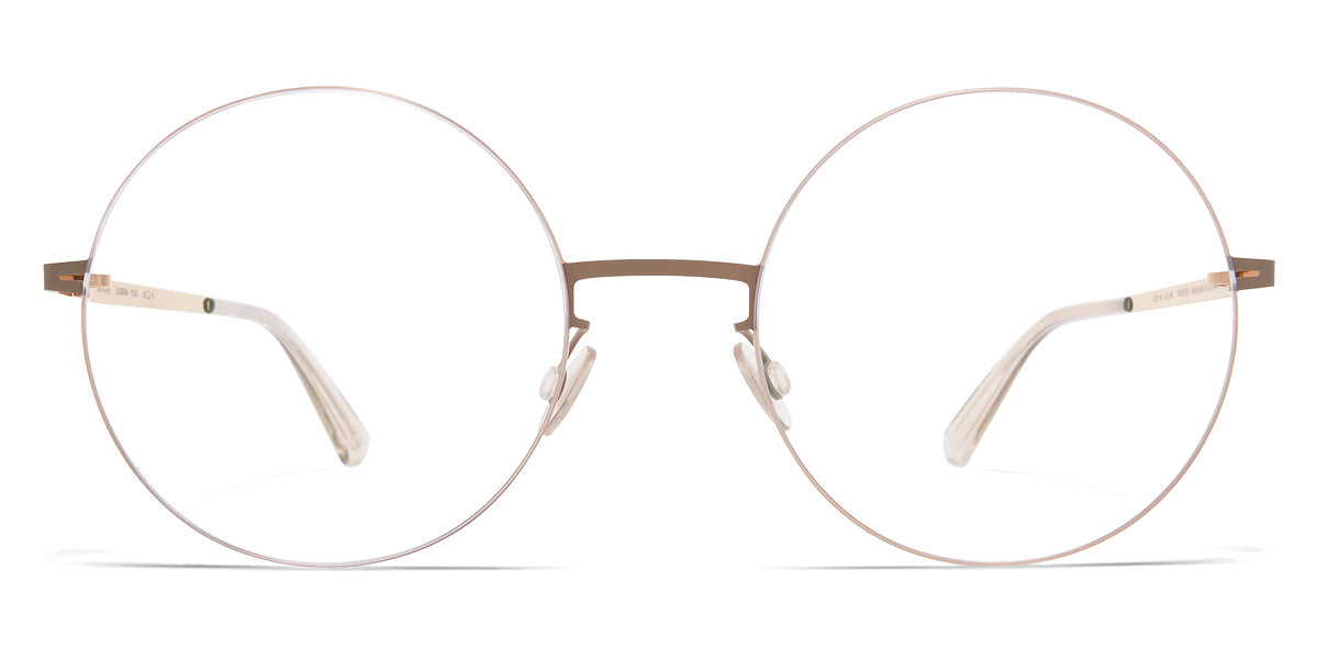 Mykita® YOKO MYK YOKO Champagne Gold/Taupe Grey 50 - Champagne Gold/Taupe Grey Eyeglasses