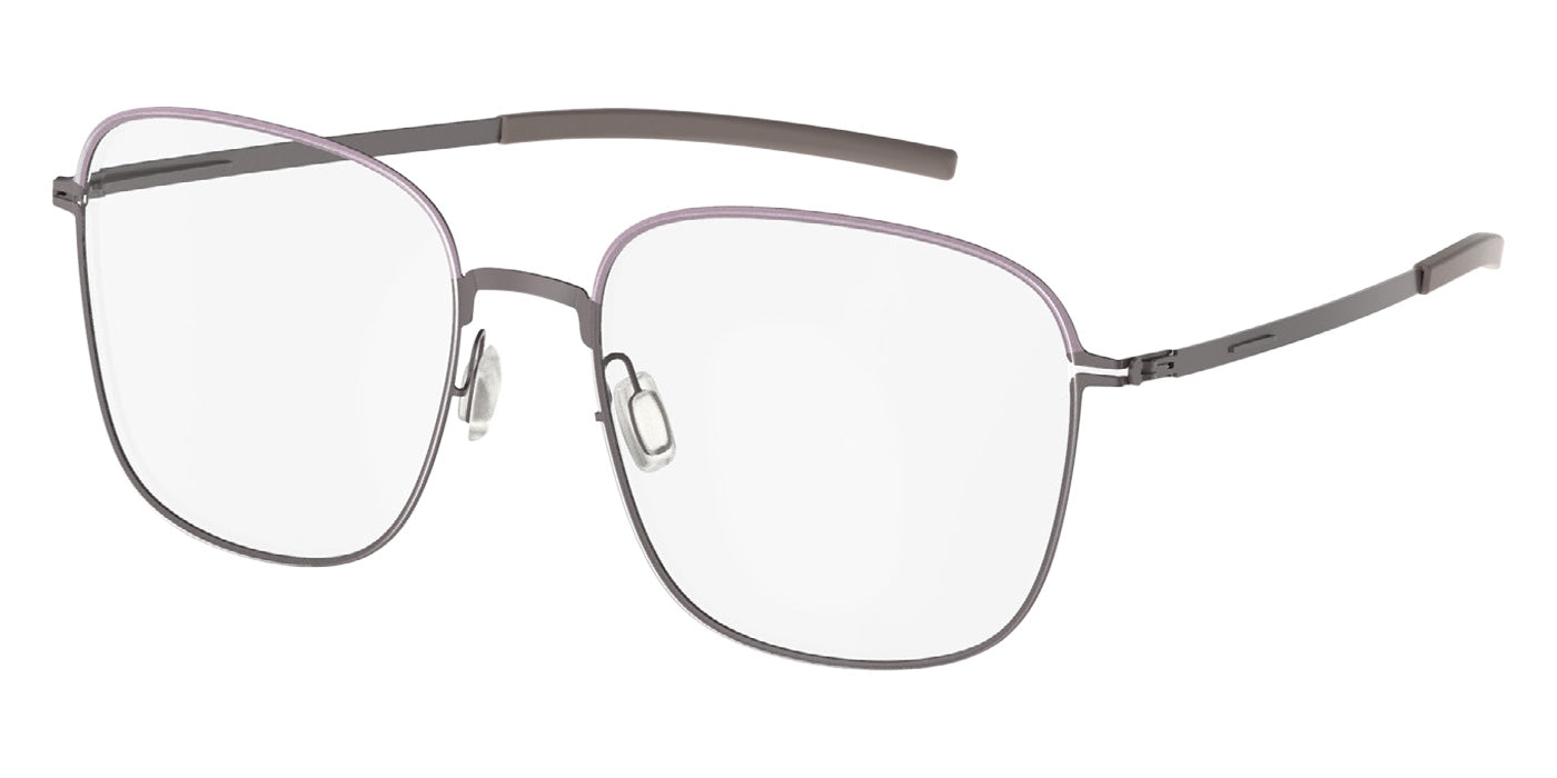 Ic! Berlin® YURI ICB YURI GRPHTMAUVEBRW 57 - Graphite-Mauve Brow Eyeglasses