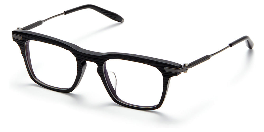 AKONI® Zenith Scraped AKO Zenith Scraped 400D 48 - Scraped Black Eyeglasses